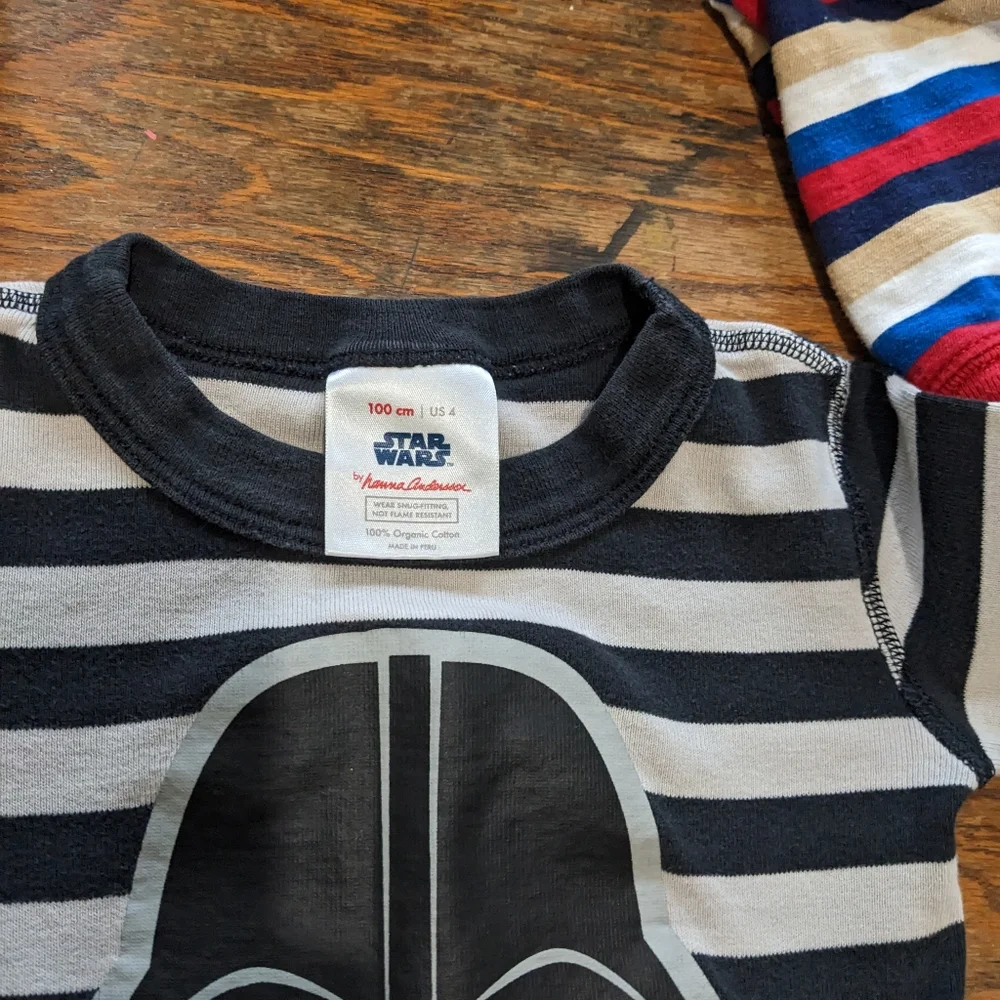 Hannah Anderson star wars pajamas 100 US 4 - Picture 4 of 4